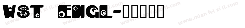 wst engl字体转换